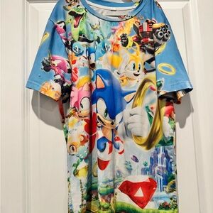 Sonic the Hedgehog Kids Graphic T-Shirt - Multicolor